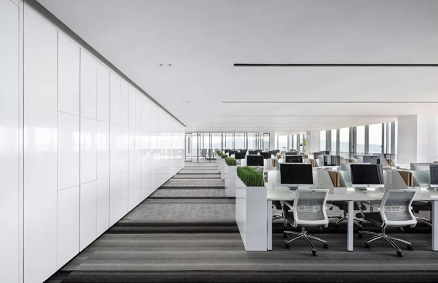 东莞企业办公室布置效果图-办公室装修效果图-工厂装修效果图